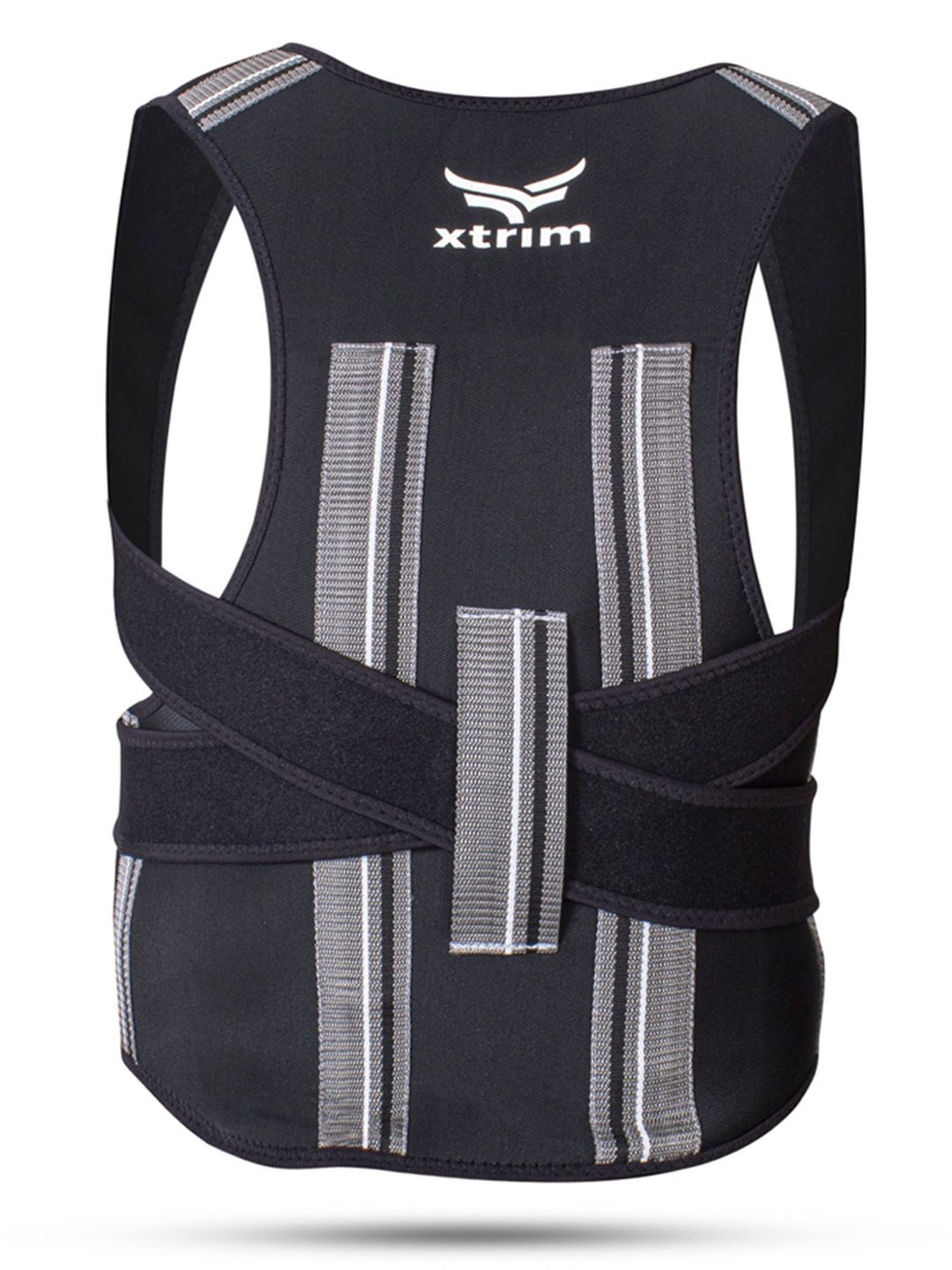 Xtrim Posture Corrector Back Support Belt (Black) Size - Large