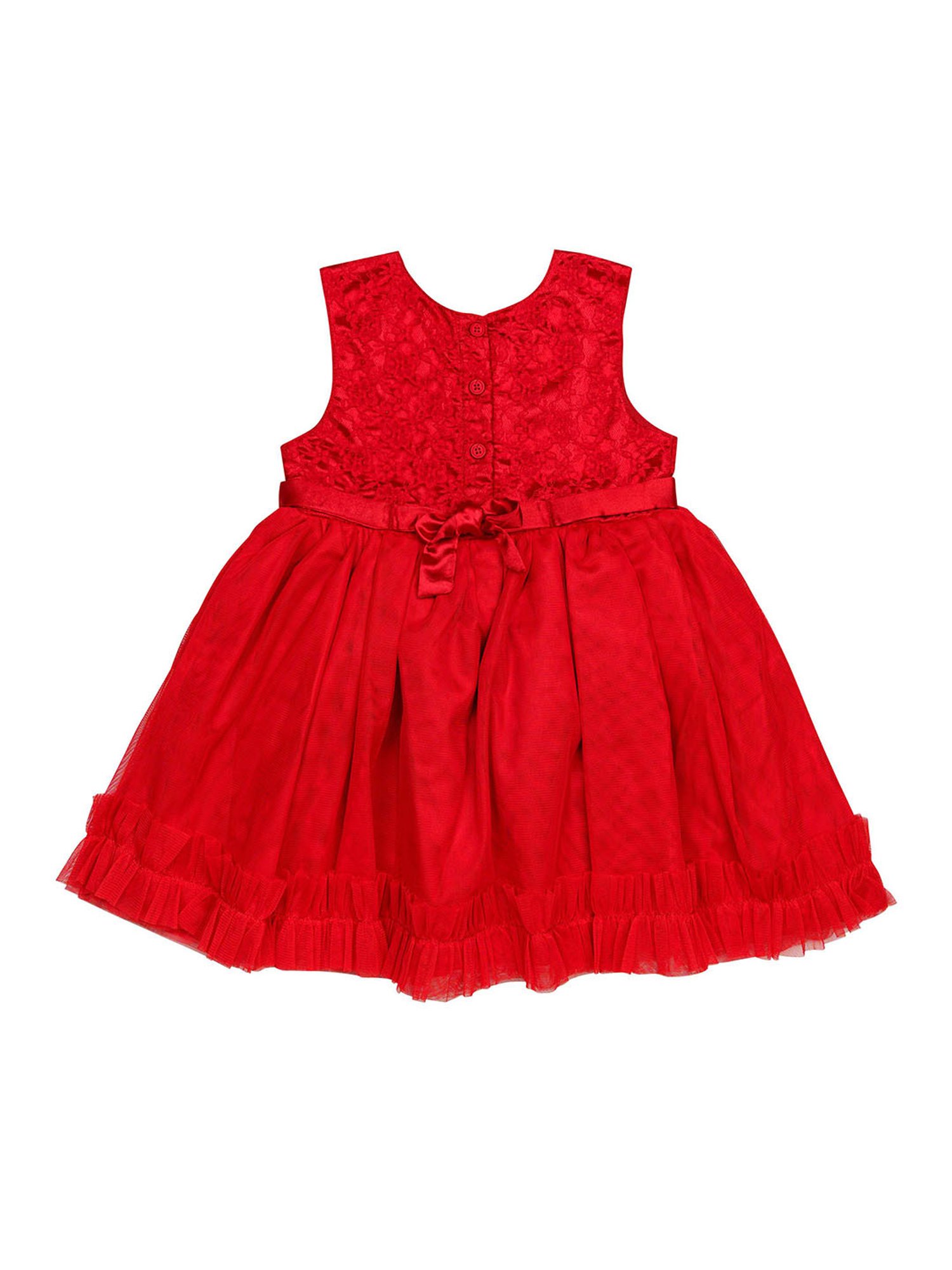 Pink Chick Kids Navy Solid Party Gowns