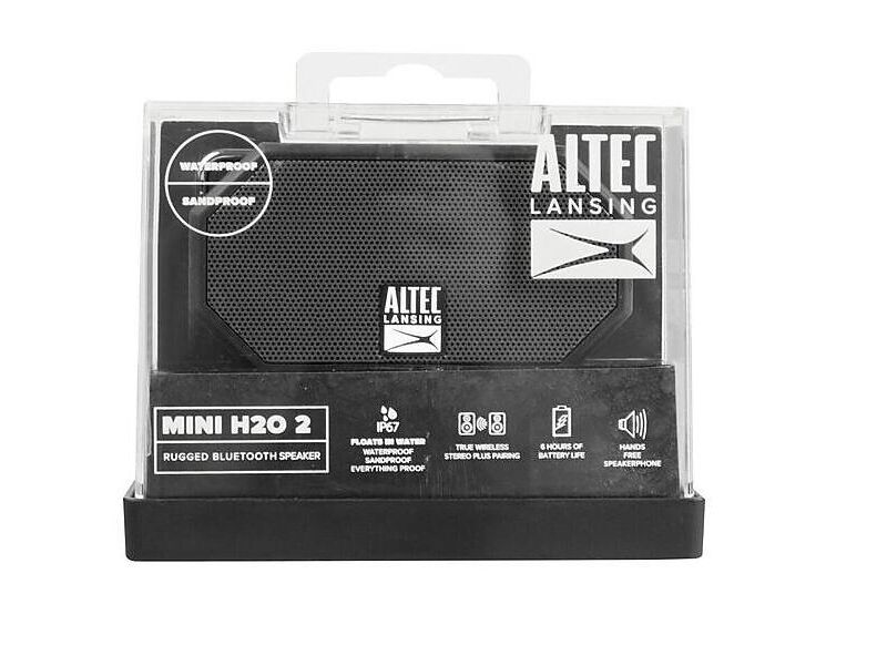 Altec Lansing Mini H20 Speaker Black IMW258-BLK-STP