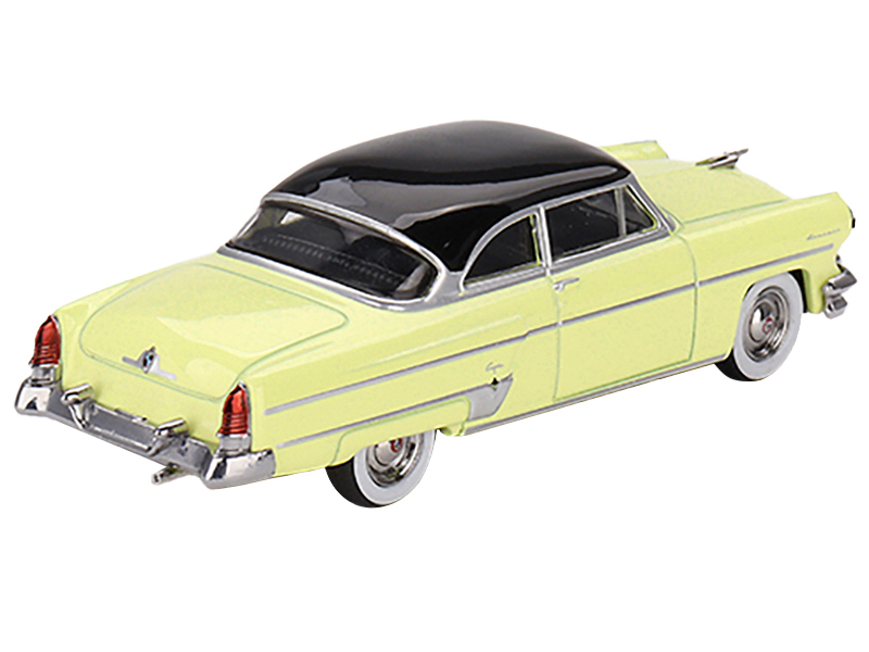 1954 Lincoln Capri "Christmas Hot Rod 2024 Edition by Tim Sadchikov" #24 Blue Metallic with Christmas Graphics and Lincoln Capri Tree Ornament Limited Edition to 9999 pieces Worldwide 1/64 Diecast Model Car by Mini GT
