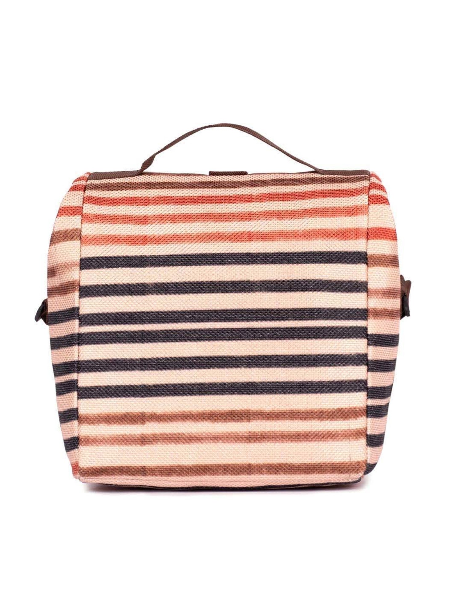 ZOUK Multicolor Striped Handbag
