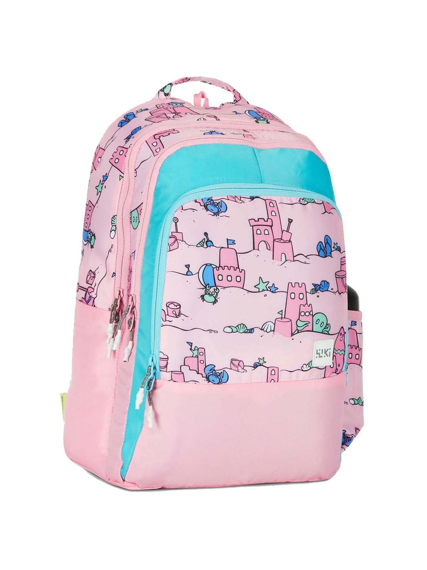 Wiki 24 Ltrs Pink Medium Backpack