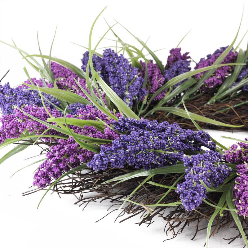 Northlight Frosted Pine Cone and Foliage Artificial Christmas Twig Wreath - 15 Inch, Unlit