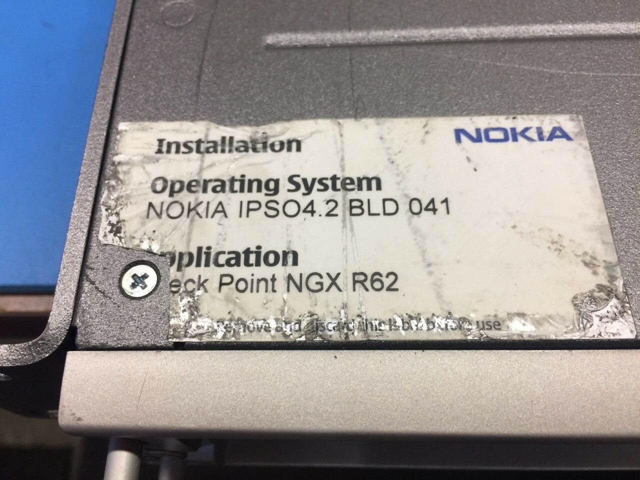 Nokia IP690 EM7900 Check Point NGX R62 Firewall IP Security Appliance Platform