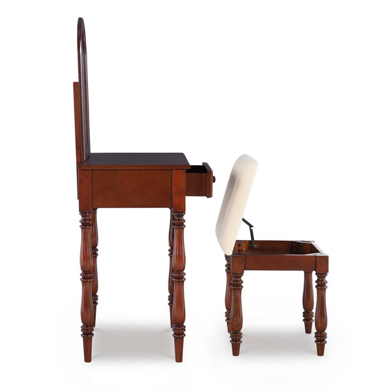 Salisbury Vanity w/Mirror White - Chique