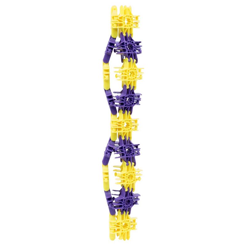 Lux Blox Fidget Flexers - Teal/Green and Purple/Yellow