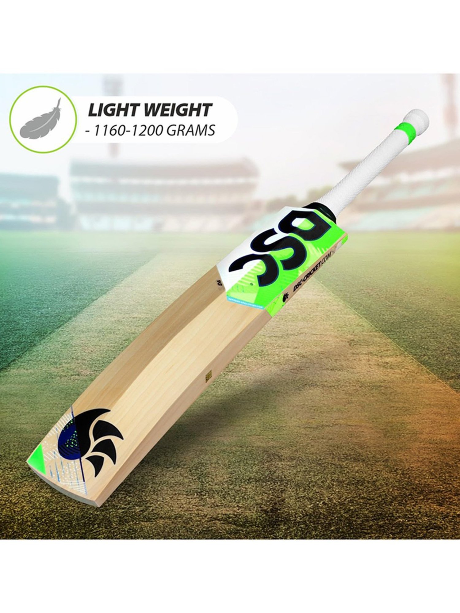 DSC SPLIIT 450 English Willow Cricket Bat Size - 4