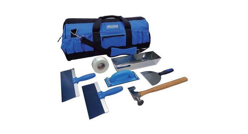 WESTWARD 13A767 Drywall Apprentice Kit,7 Pc