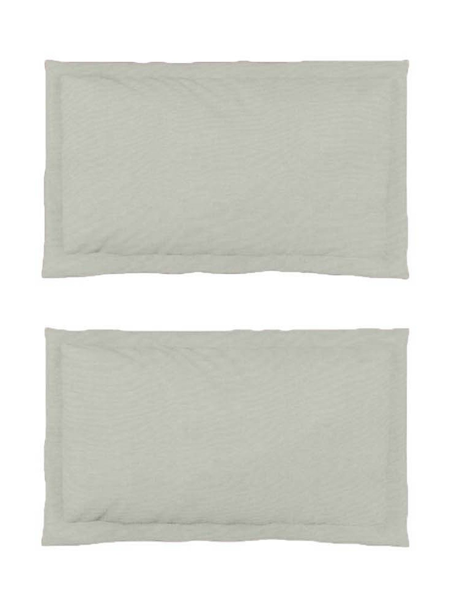 TARA Sparkling Homes White 300 TC Cotton King Bedsheet With 2 Pillow Covers