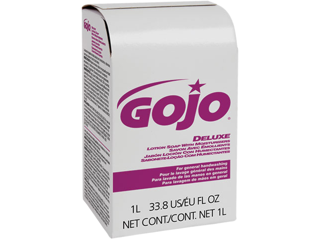 GOJO 2117-08EA NXT Lotion Soap w/Moisturizers Refill, Light Floral Liquid, 1000ml Box