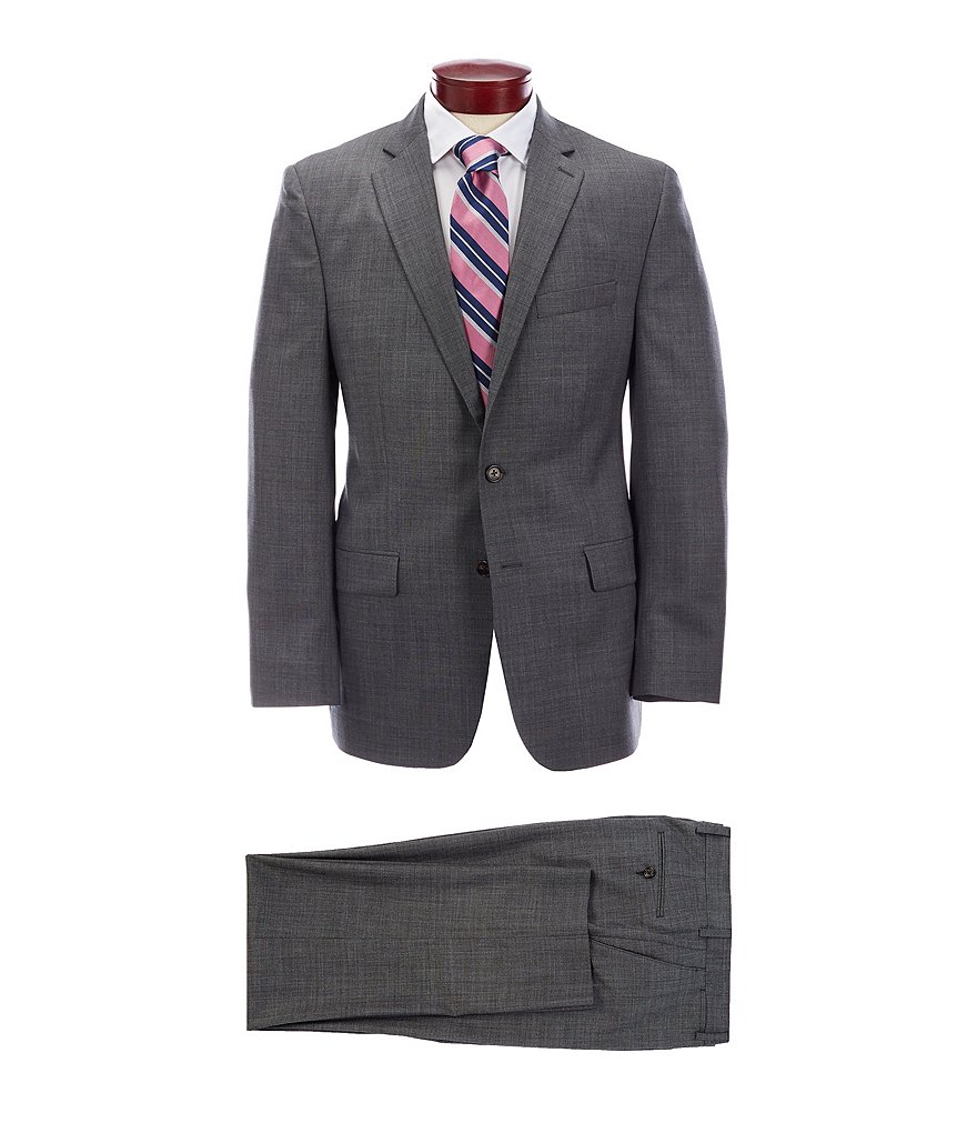 Ralph Ralph Lauren Classic Fit Solid Grey Wool Suit