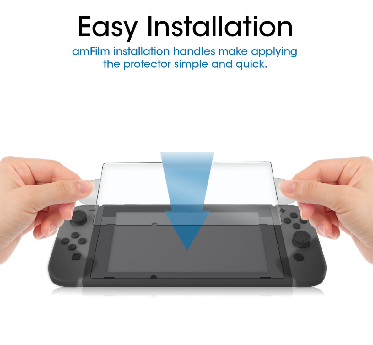 Nintendo Switch Premium Tempered Glass Screen Protector (2 Pack)