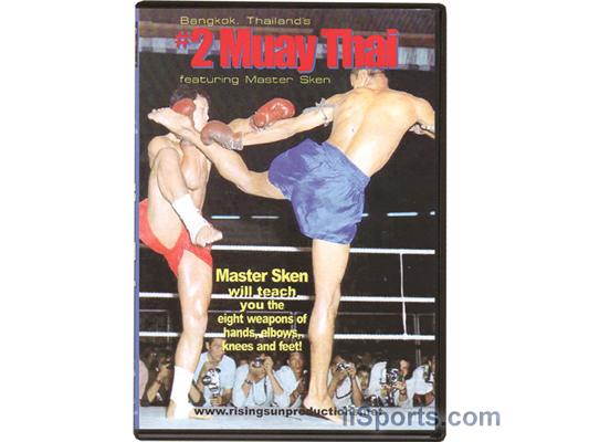 Sitnarong Muay Thai Kickboxing Fighting #2 DVD Master Sken boxing 8 Weapons New RS#86-D