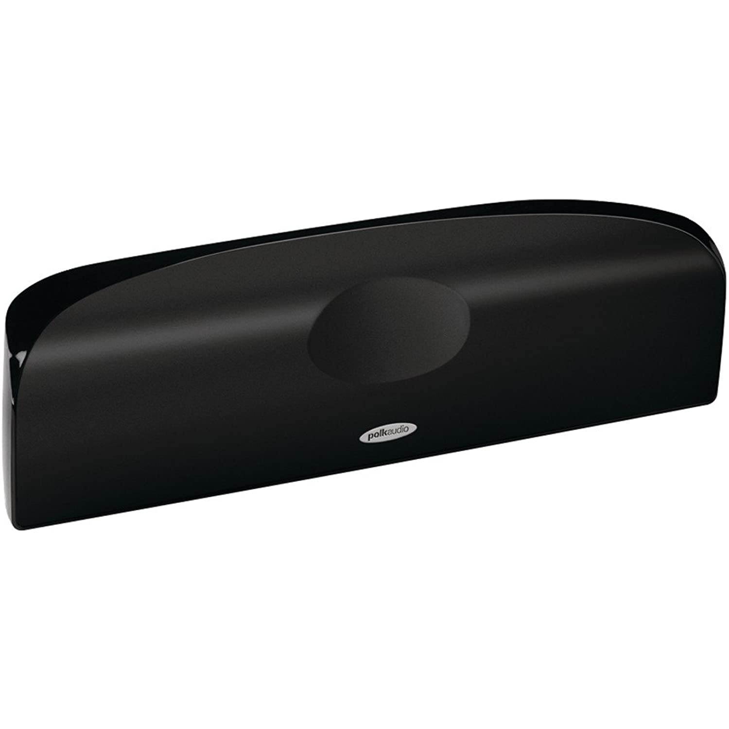 Polk Audio Blackstone TL1 Speaker Center Channel with Time Lens Technology | Compact Size, High Performance & T15 100 Watt Home Theater Bookshelf Speakers &ndash; Hi-Res Audio |Pair, Black