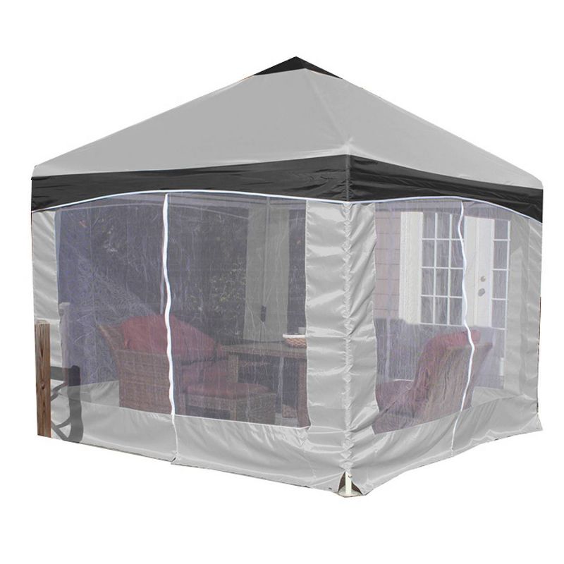 10' x 10' Garden Party Canopy with Stone Garden Cover - King Canopy