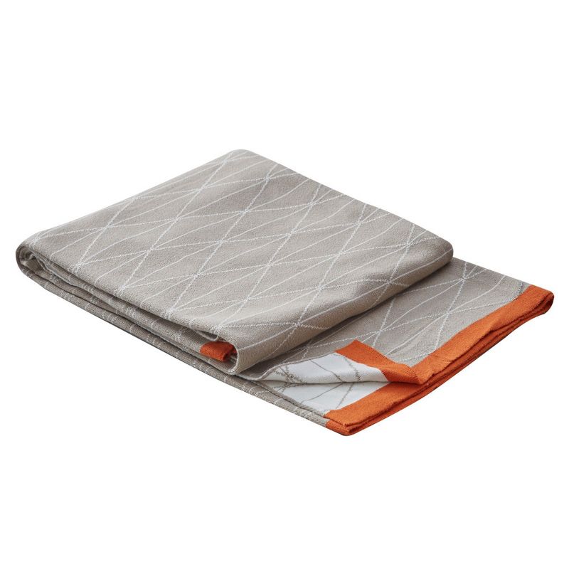 Avenie Citrus Fruits Blue Woven Throw Blanket - Deny Designs