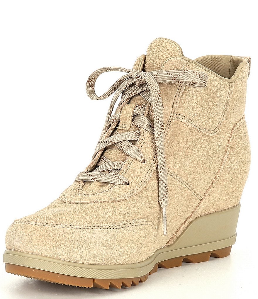 Sorel Evie Sport Lace Waterproof Wedge Booties