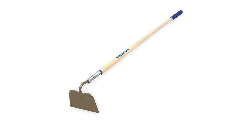 WESTWARD 2MVT3 Garden Hoe,6 In Steel Blade