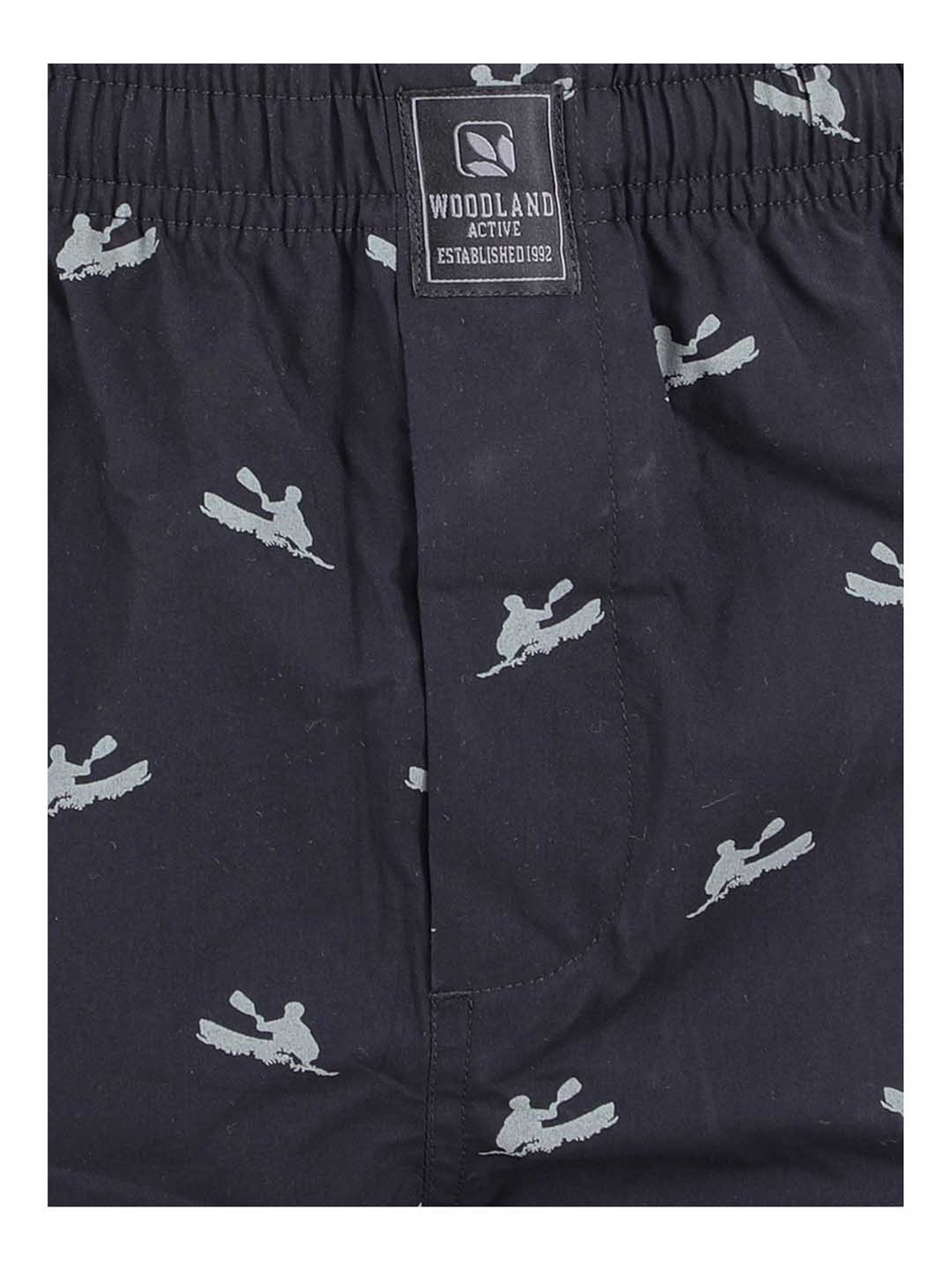 Woodland Black High Rise Pyjama Pants