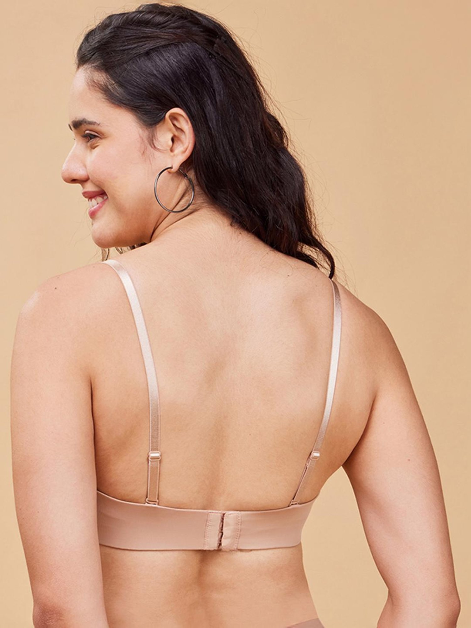 Enamor Sand Beige Push-up Bra