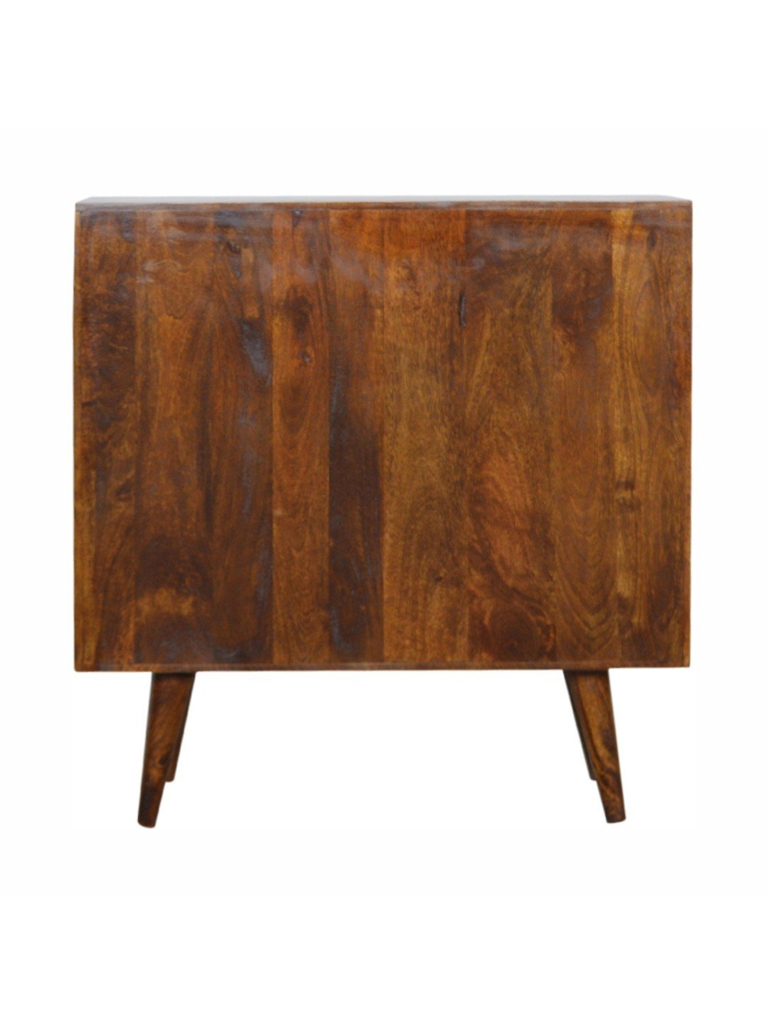 Artisan Furniture Brown Wood Chestnut Sunrise Brown Wood Cabinet