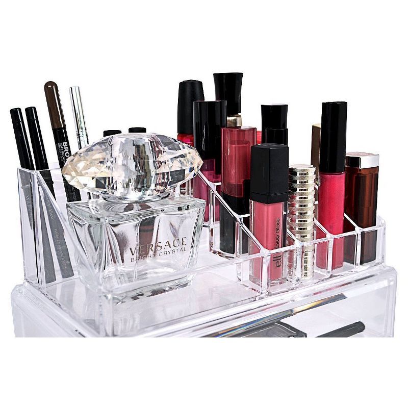 Sorbus Stackable Makeup Storage Set - Style 5