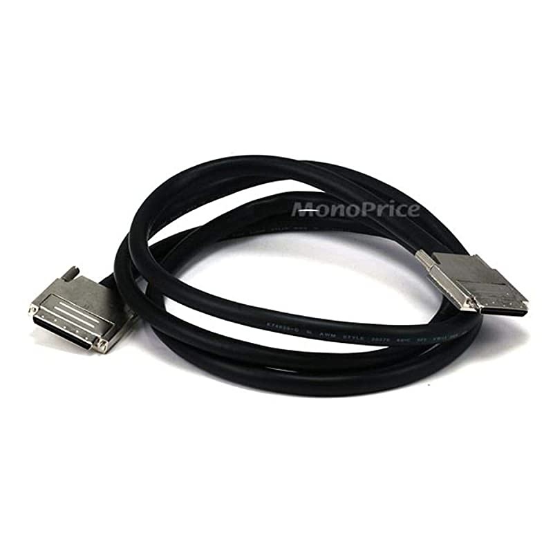 08 mm08 mm VHDCI 08mm SCSI Cable 6 Feet Offset