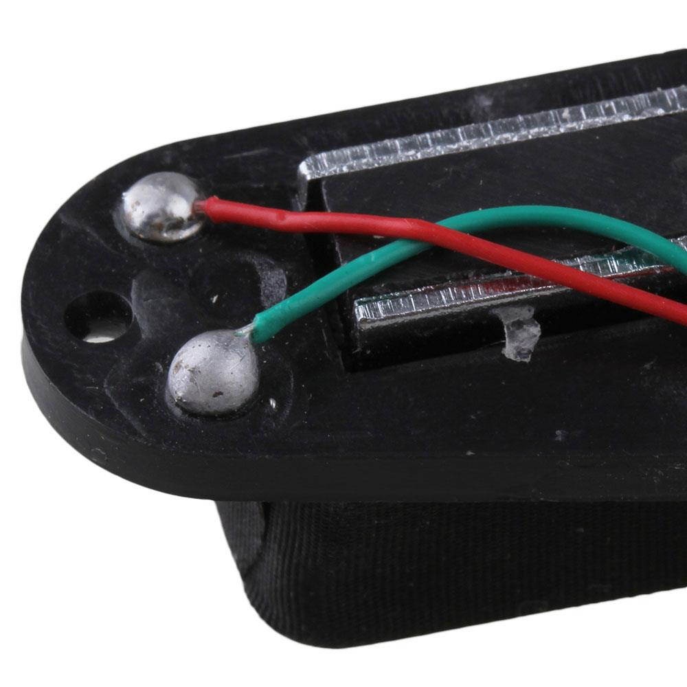 BQLZR 4 Wires Dual Rail Humbucker Neck Pickup for Electric Guitar Pack of 10