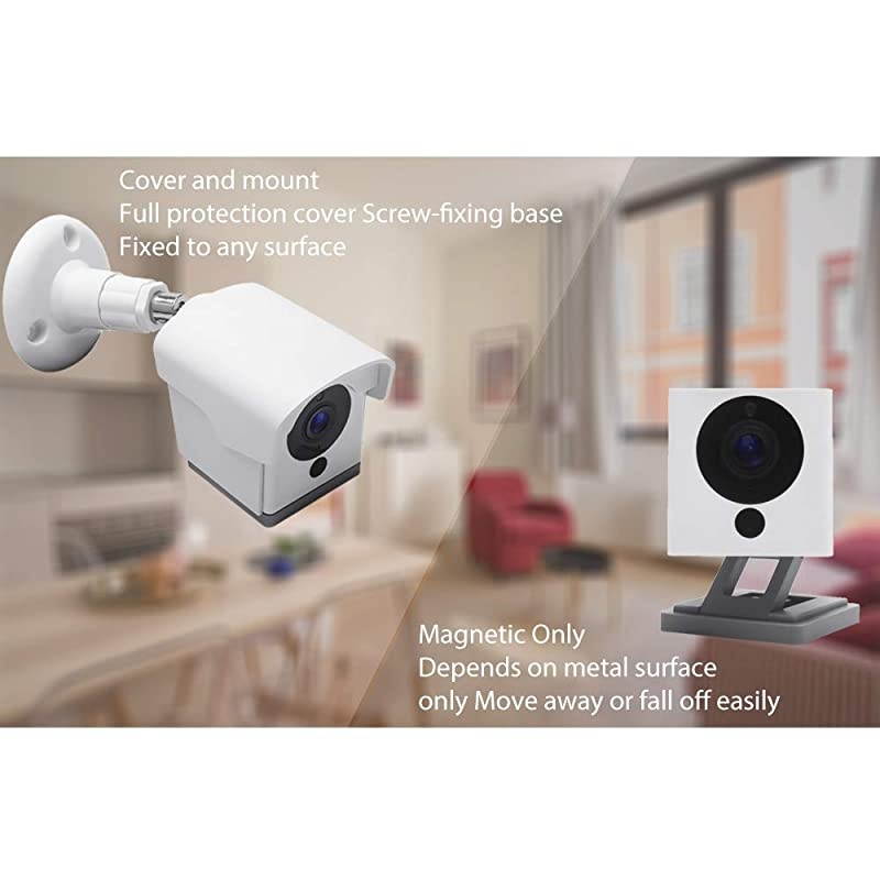 Cam Outdoor Mount Upgraded Weatherproof Wall Mount for Cam 1080p HD Camera Weather Proof 360 Degree Protective Adjustable Blink Mounting BracketWhite 3 Pack