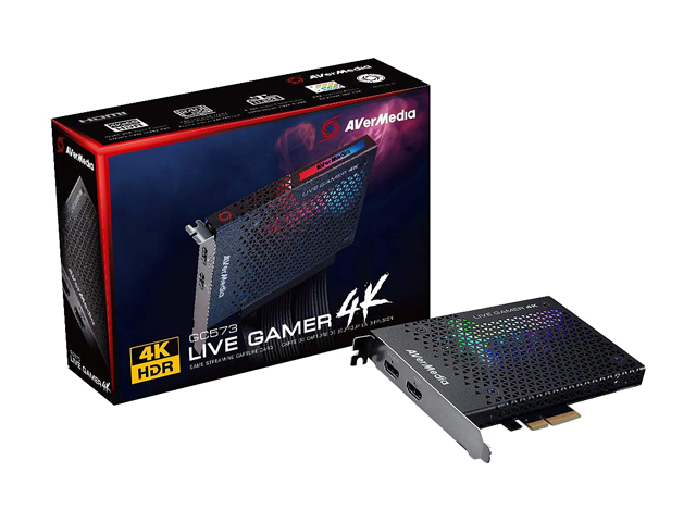 AVerMedia Game Streaming Capture Card Live Gamer 4K (GC573)
