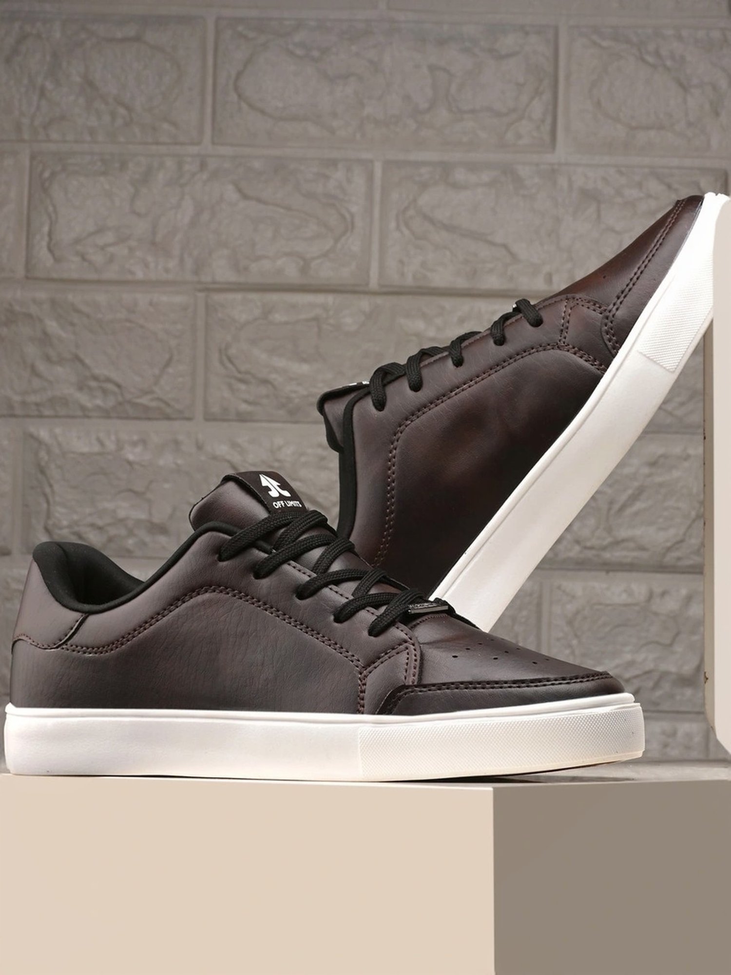Off Limits Men's SKYLINE Brown Casual Sneakers