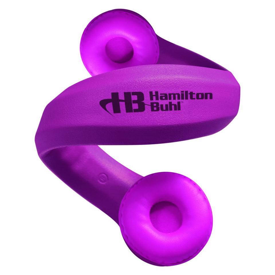 HamiltonBuhl Flex-Phones, Foam Headphones, Purple