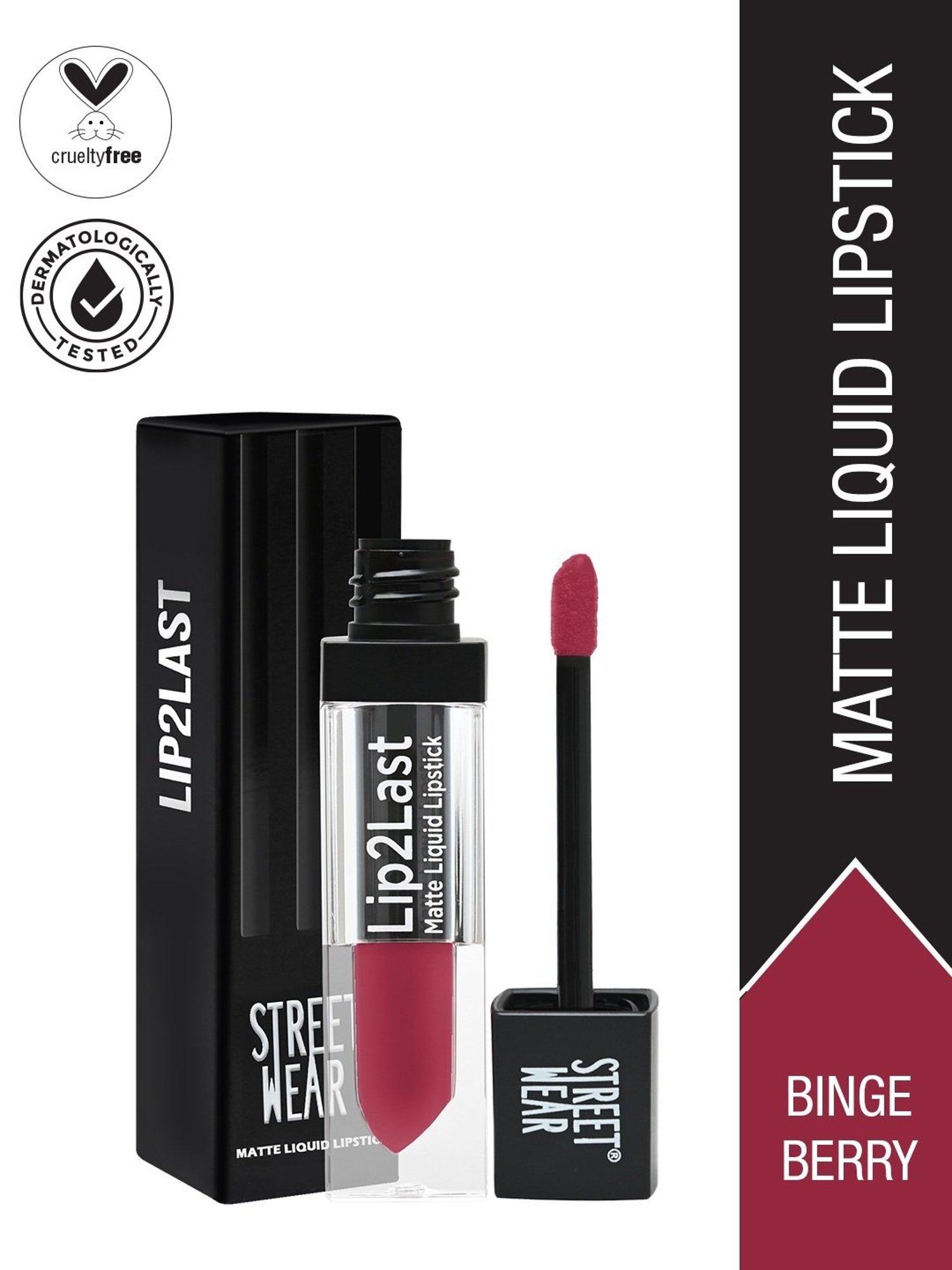 Street Wear Lip2Last Matte Binge Berry - 5 ml