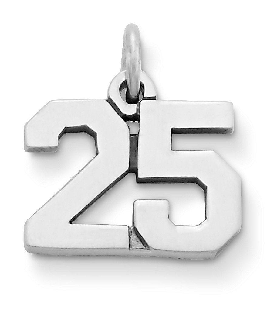 James Avery Faceted Lab-Created Amethyst February Birthstone Charm