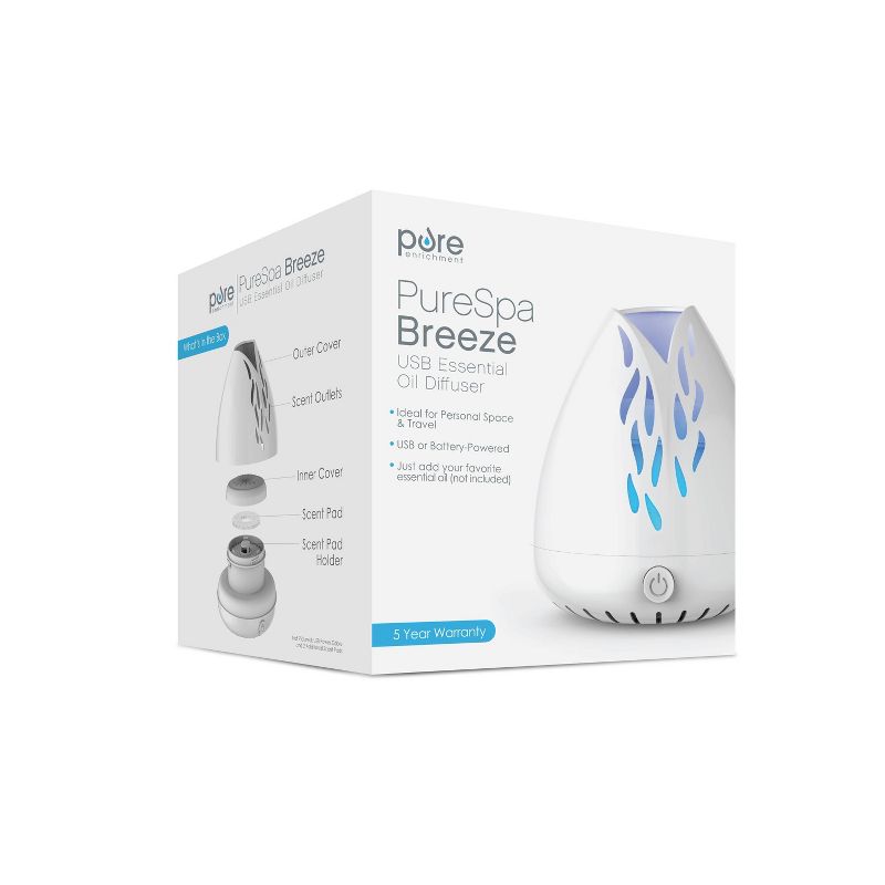Breeze USB Oil Diffuser - Pure Enrichment