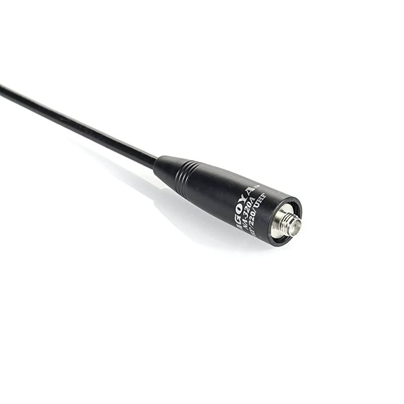 Authentic Genuine Nagoya NA-320A Triband HT Antenna 2M-1.25M-70CM (144-220-440Mhz) Antenna SMA-Female for  and BaoFeng Radios