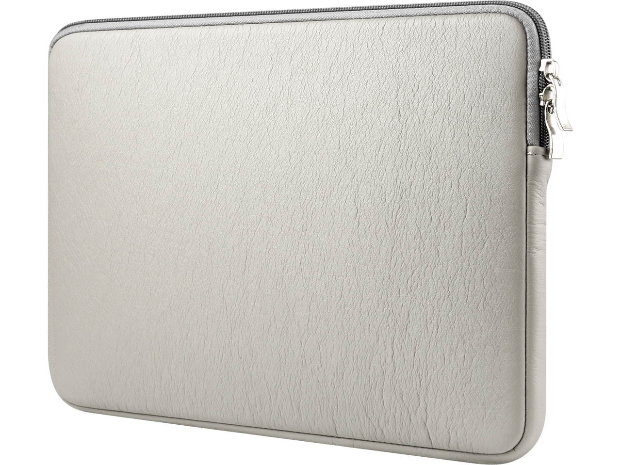 CCPK 15" Laptop Case for MacBook Pro 15 Inch Sleeve Padded Carrying Case Bag 2020 2019 2016 Cover Compatible with 15.4 Apple Mac A1990 A1707 15.6" ASUS VivoBook 15 In Protective Pouch PU Leather Grey