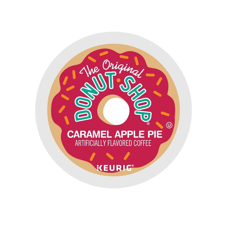 24ct The Original Donut Shop Caramel Apple Pie Keurig K-Cup Coffee Pods Flavored Coffee Medium Roast