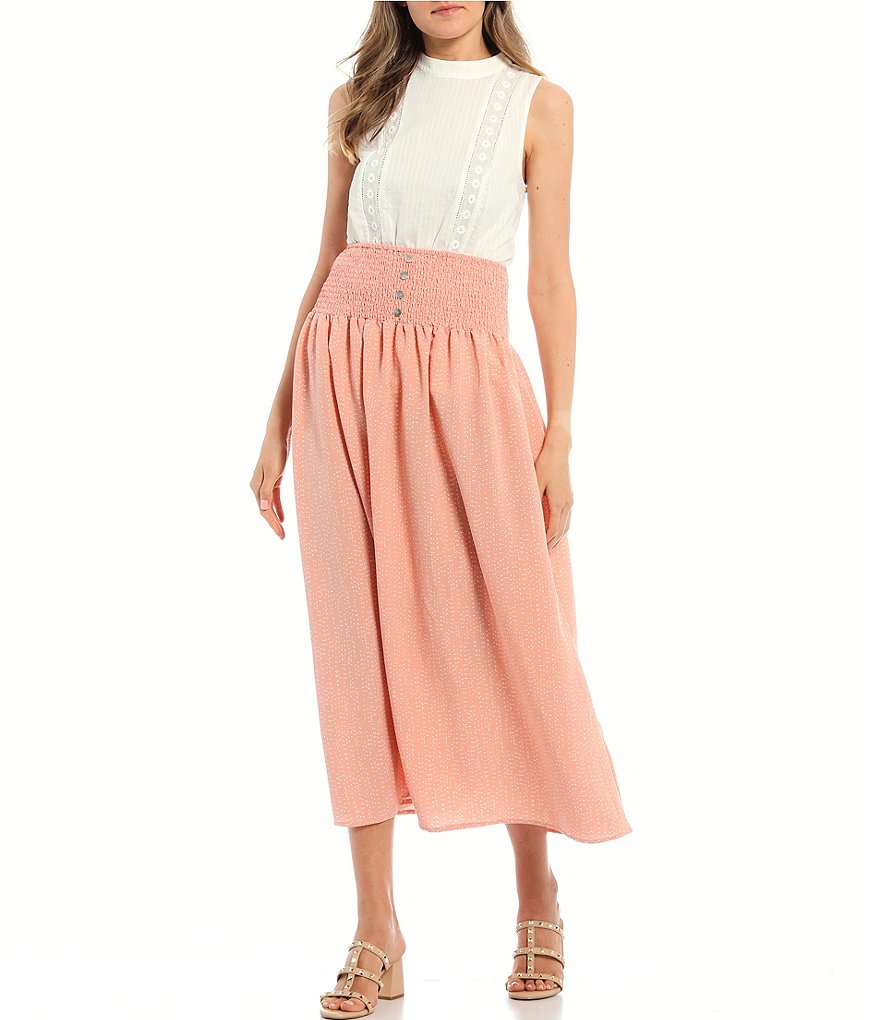 June & Hudson Frisco Denim Mini Skirt