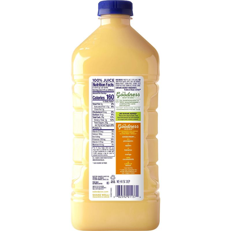 Naked Juice Pina Colada - 64 fl oz