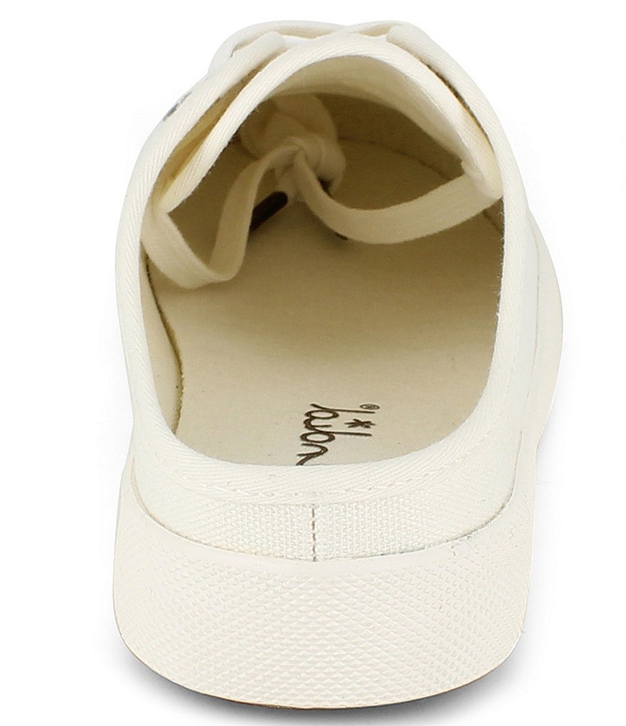 Splendid Arianna Canvas Lace-Up Sneaker Mules