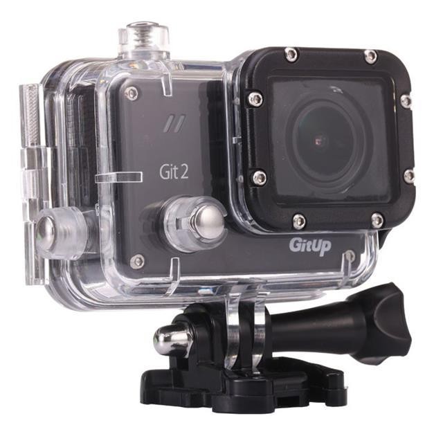 Gitup Git2 1080p Full HD Gyro Video Wi-Fi Action Camera, Pro Packaging, Black