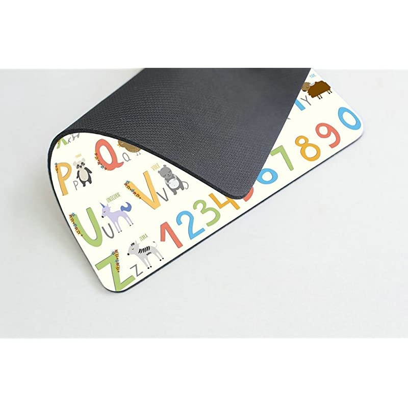 Mouse Pad for Kids ABC Learning Tool for Boys and Babies Large A to Z mosue pad NonSlip Mouse pad Gaming Mouse pad