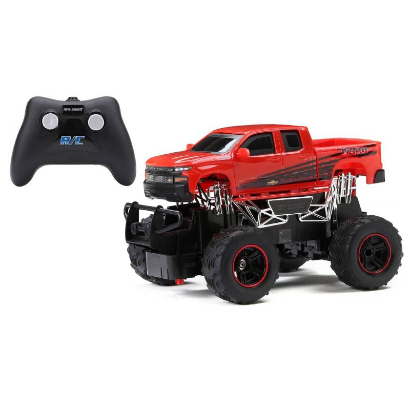 New Bright Radio Control Toy Vehicle - Chevy Silverado -1:24 Scale
