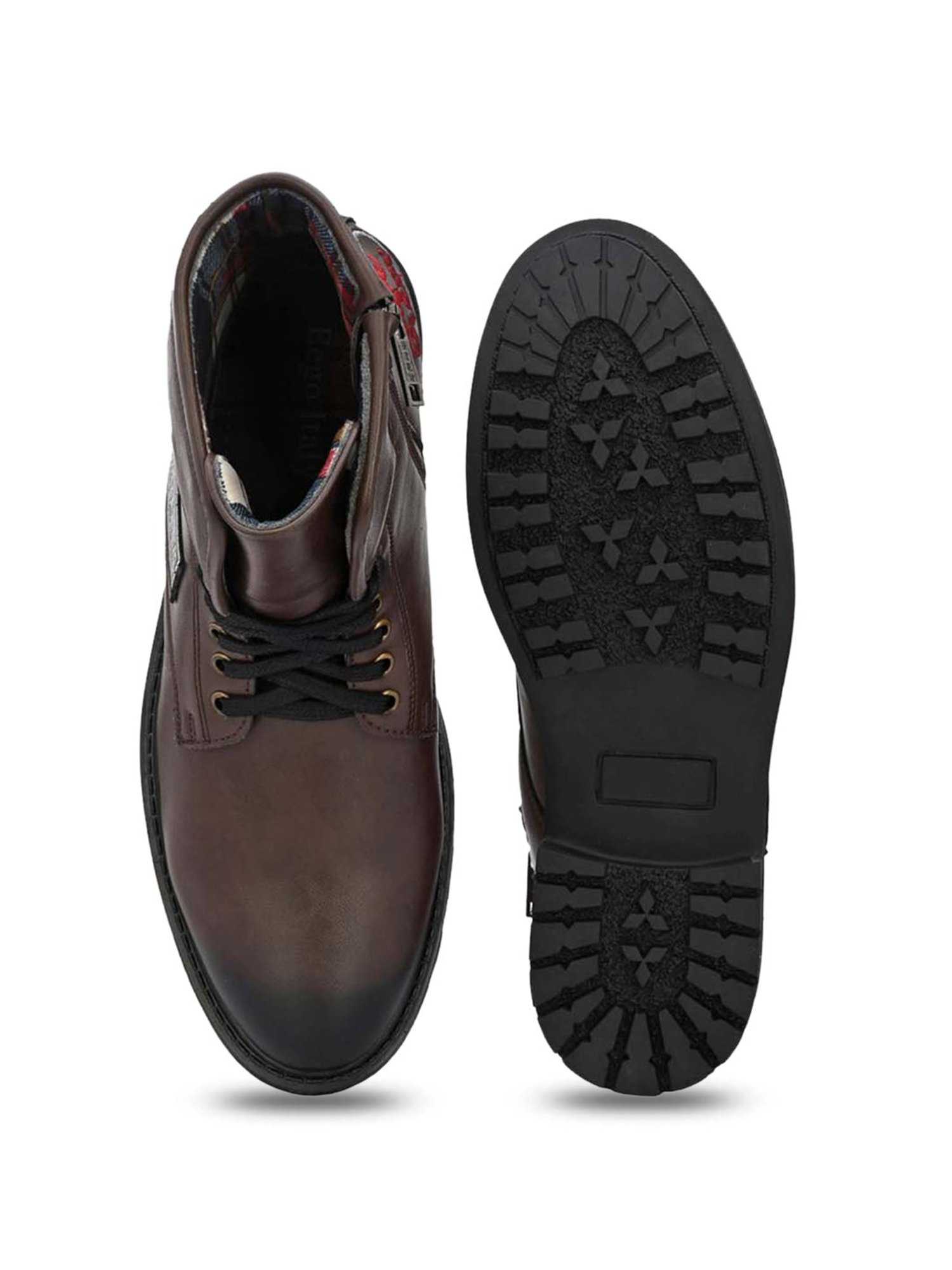 Eego Italy Men's Chocolate Brown Casual Boots