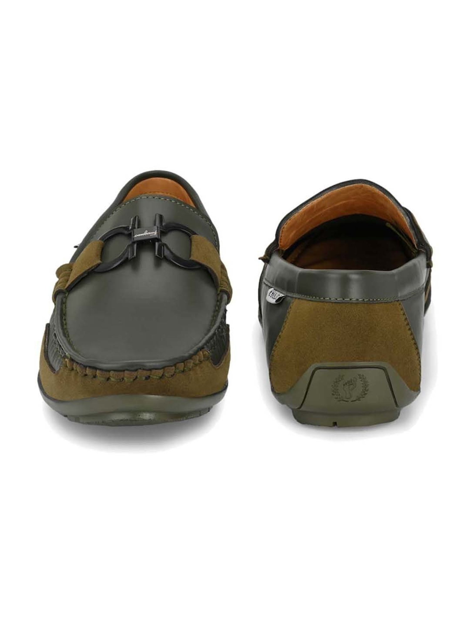 Prolific Men's Green Casual Loafers