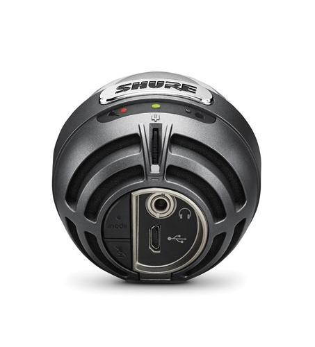 Shure MOTIV MV5 Digital Condenser Microphone (Grey)