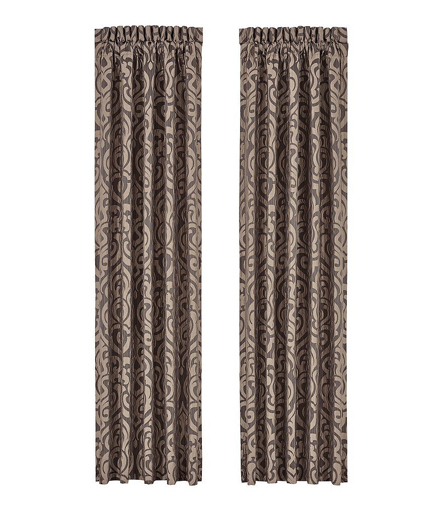 J. Queen New York Astoria Damask Window Treatments
