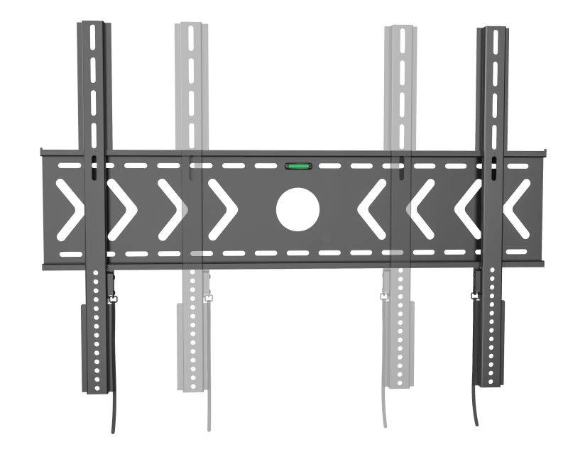 Heavy Duty Fixed Low Profile Flat Panel Wall Mount, Max TV/Interactive Display 250lbs for Most of 42-120+ inch LED, LCD, OLED Flat Panels, Supports up to VESA 800x600mm BIGASSMOUNT250 Amer Mounts
