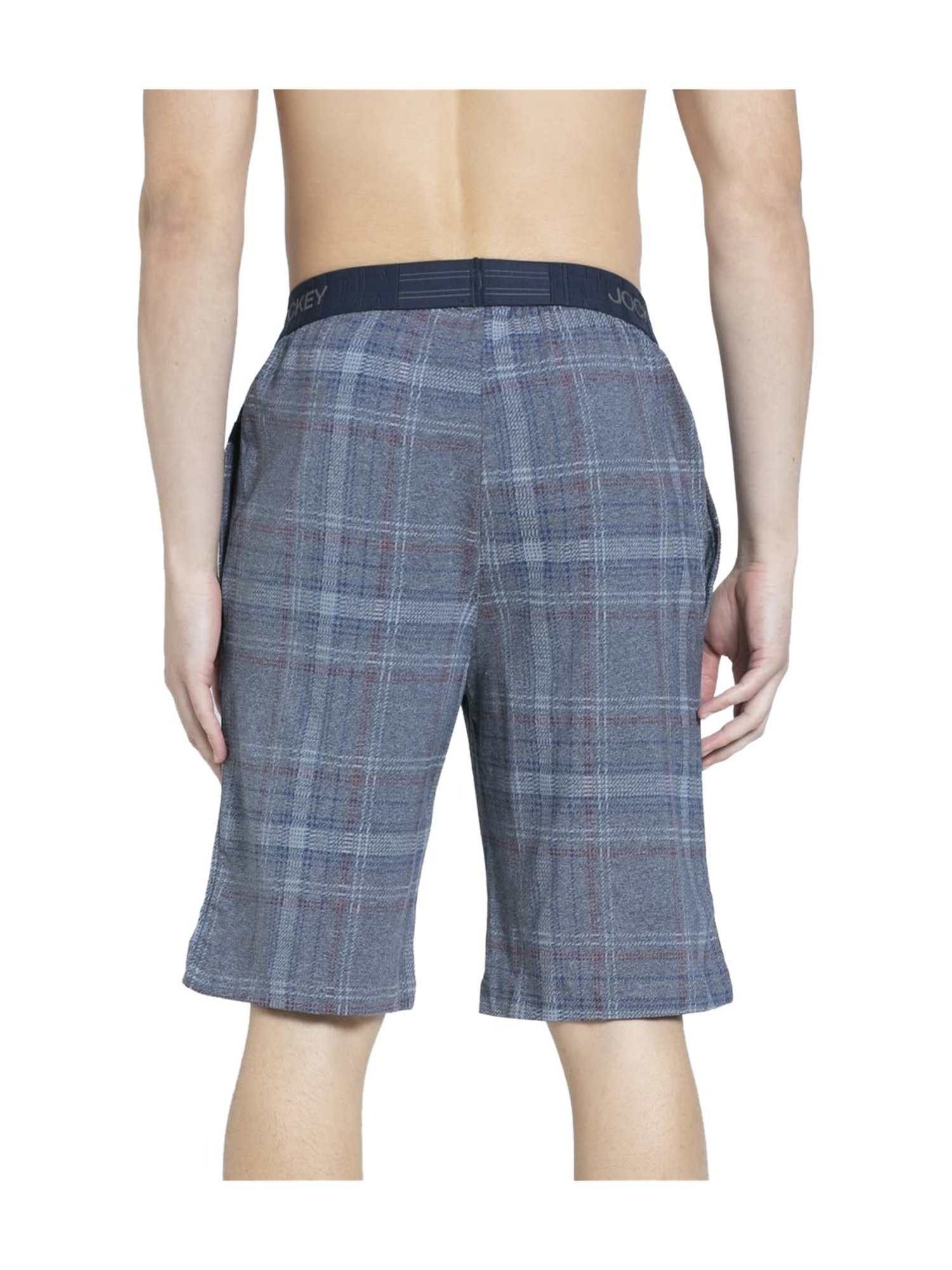 Jockey IM02 Blue Tencel Micro Modal Cotton Elastane Stretch Boxer Shorts with Side Pocket